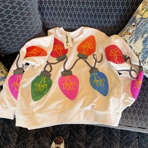 Queen of Sparkles Light Bulb sweatshirt